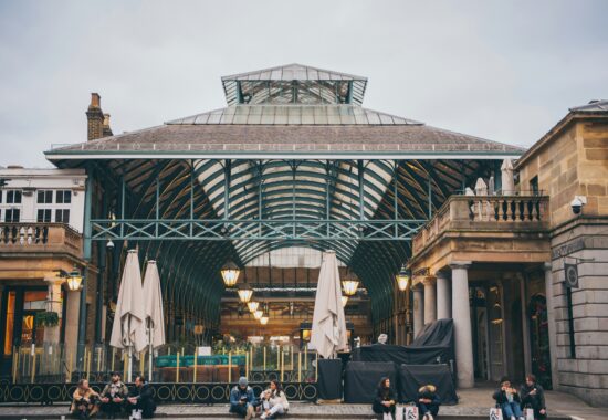 Outside view of Covent Garden market